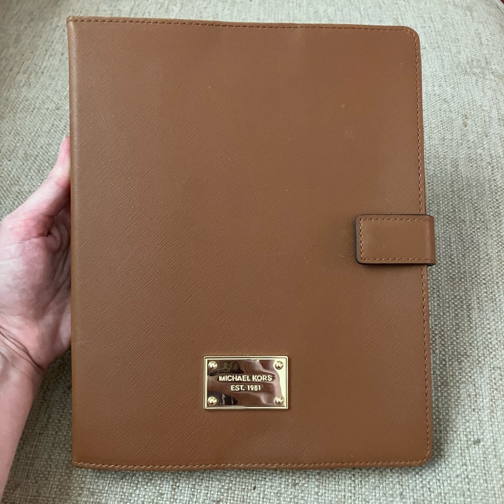 Michael kors leather iPad or tablet case